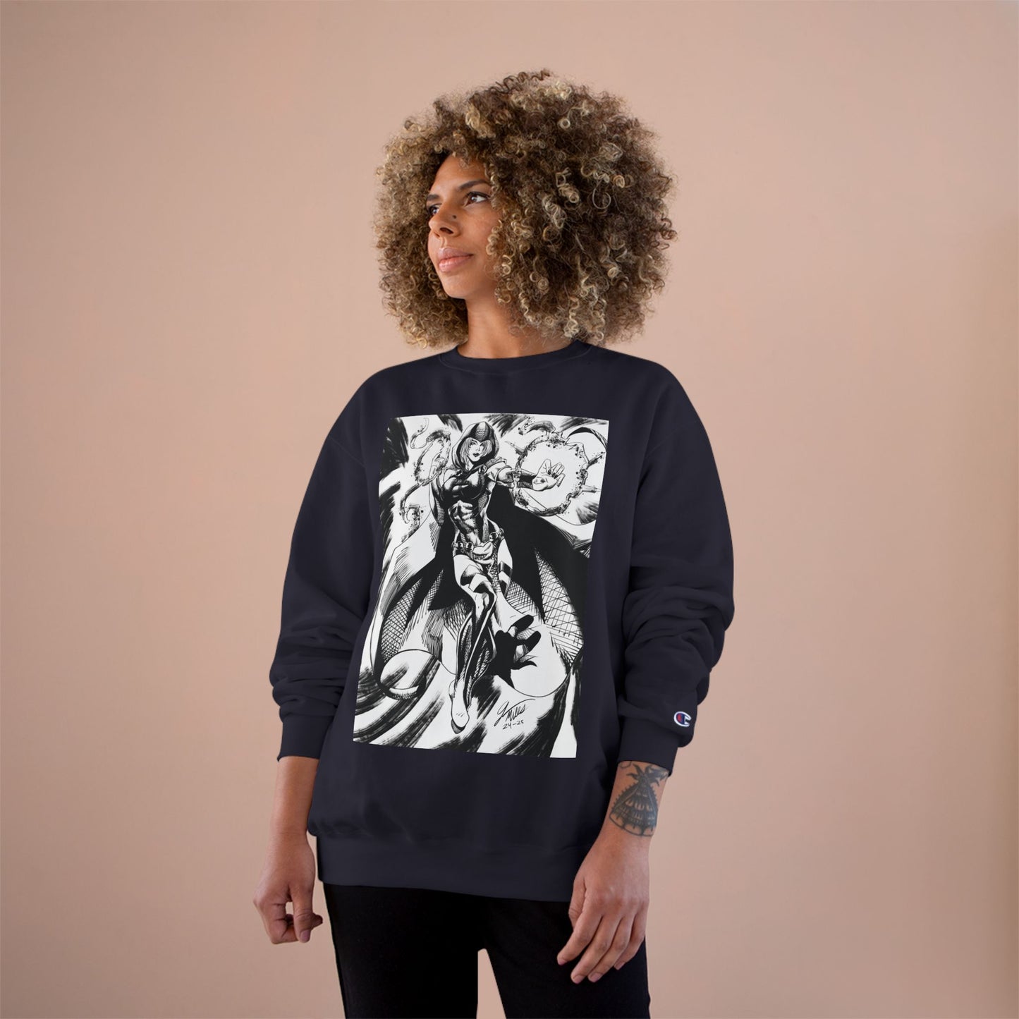 Raven Champion Sweatshirt — Comic Crewneck
