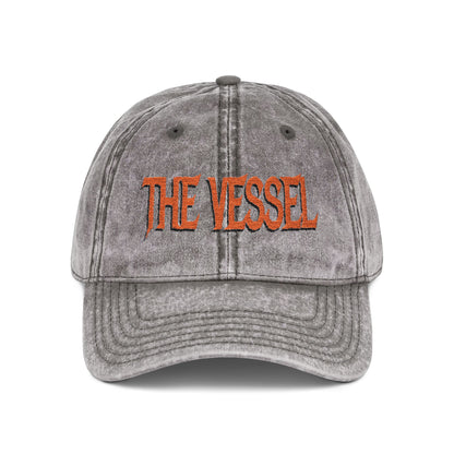 Vintage Embroidered Cap "The Vessel" – Washed Baseball Hat