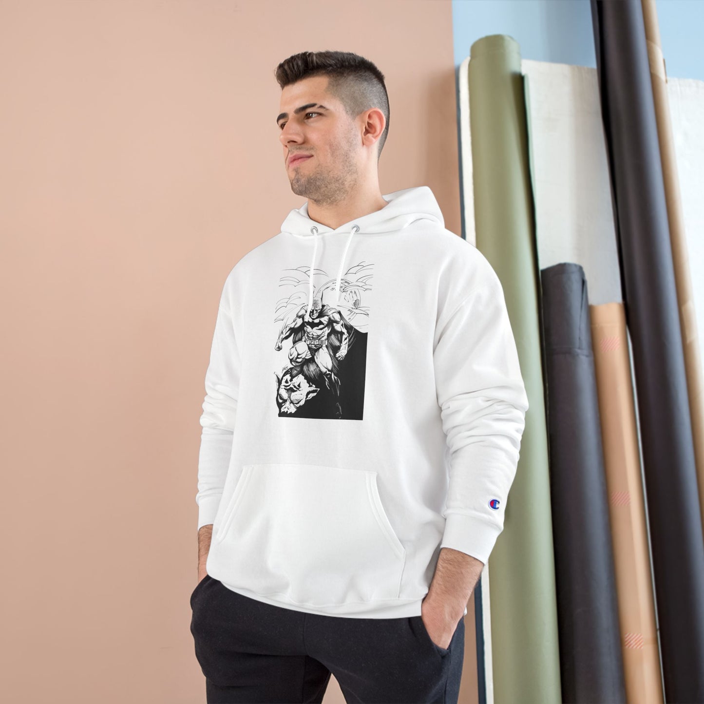 The Bat Champion Hoodie - Cool Comics Design