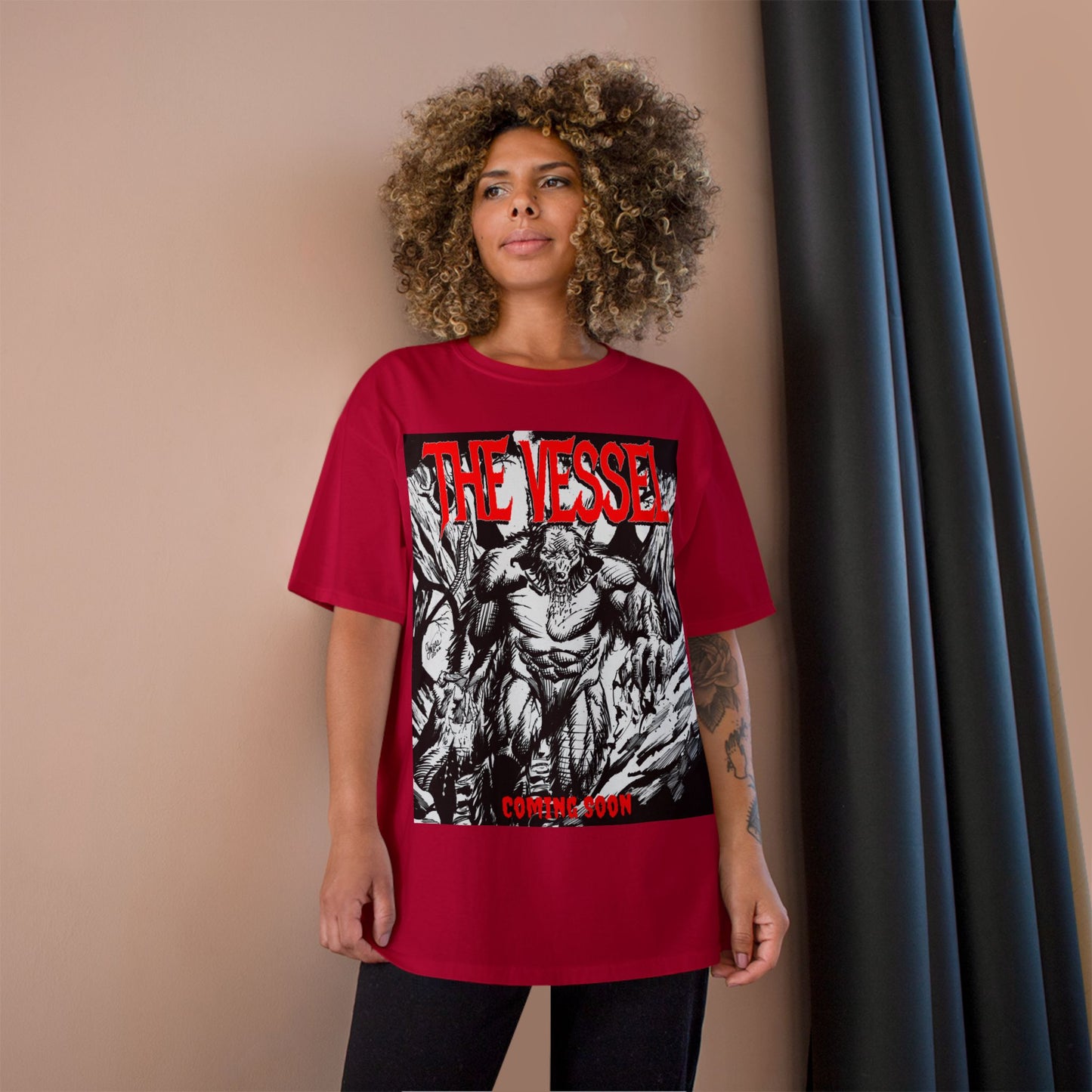 The Vessel Graphic T-Shirt — Horror Comic Art Tee