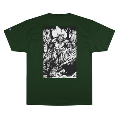 The Vessel Logo T‑Shirt — Horror Comic Back Print