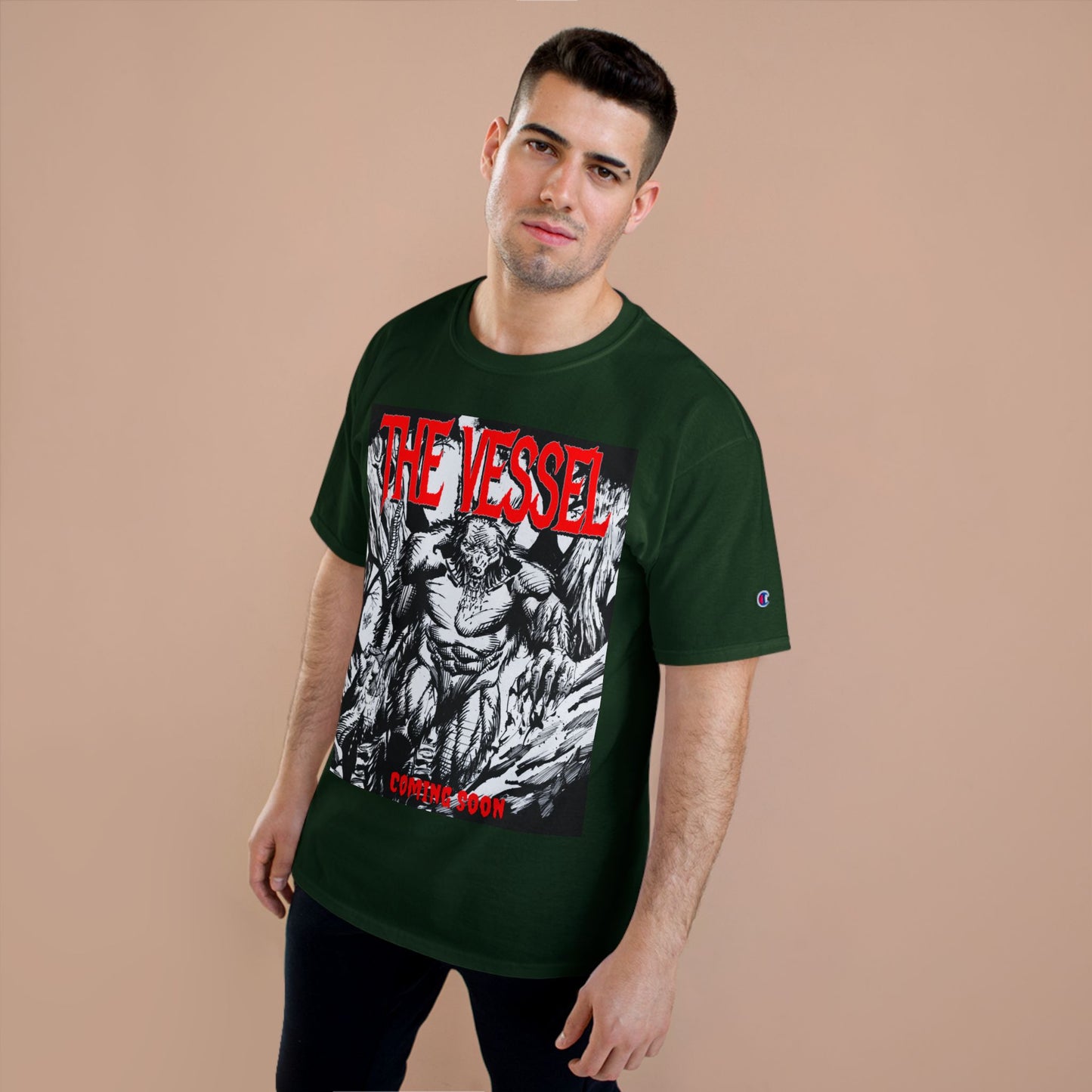 The Vessel Graphic T-Shirt — Horror Comic Art Tee