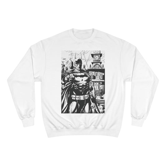 The Bat Arkham Asylum Champion Sweatshirt - Cool Comic Gaming Apparel