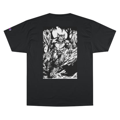 The Vessel Logo T‑Shirt — Horror Comic Back Print