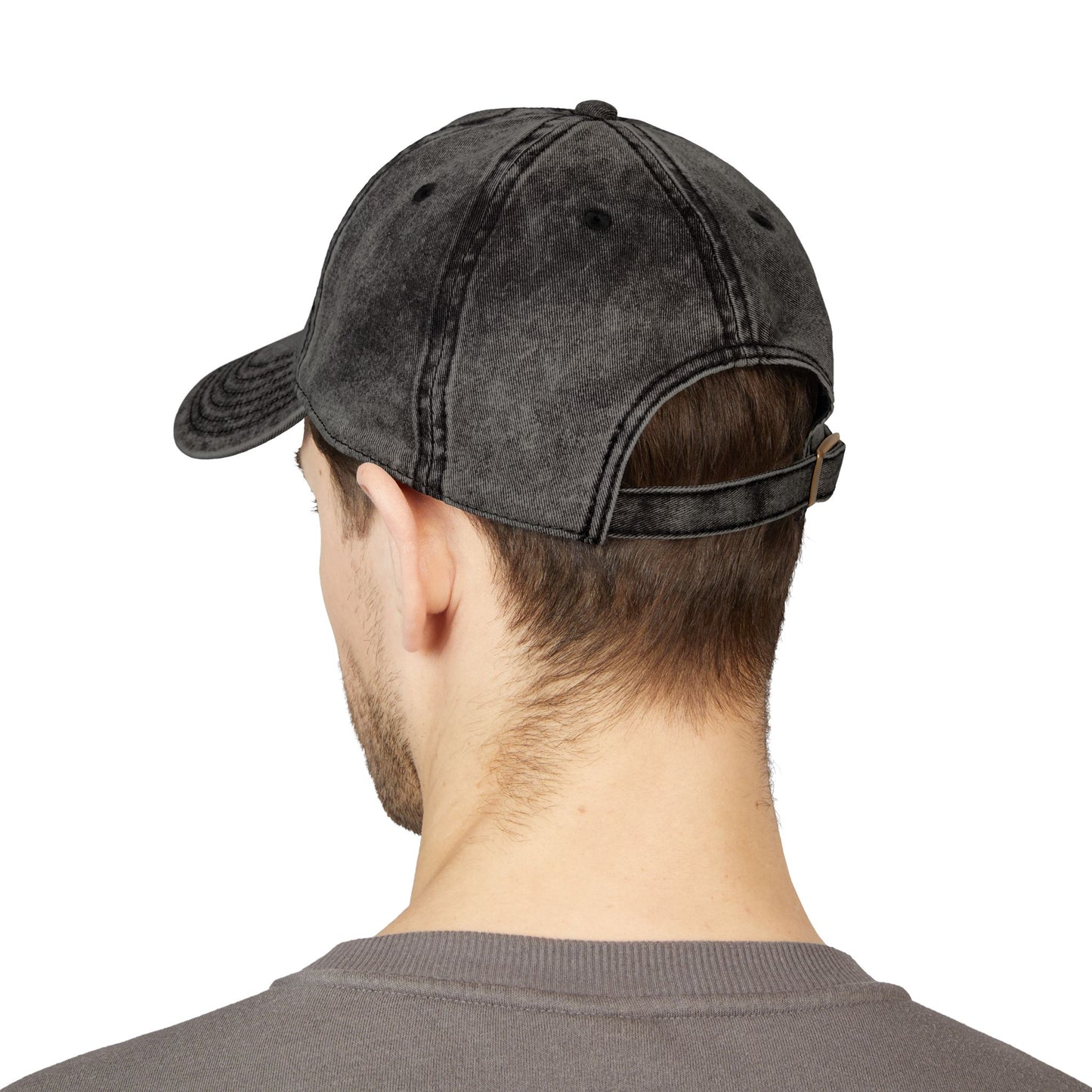 Vintage Embroidered Cap "The Vessel" – Washed Baseball Hat