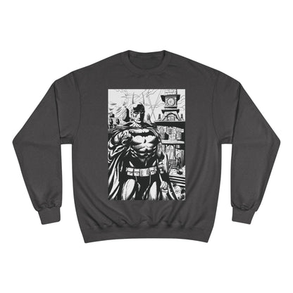 The Bat Arkham Asylum Champion Sweatshirt - Cool Comic Gaming Apparel