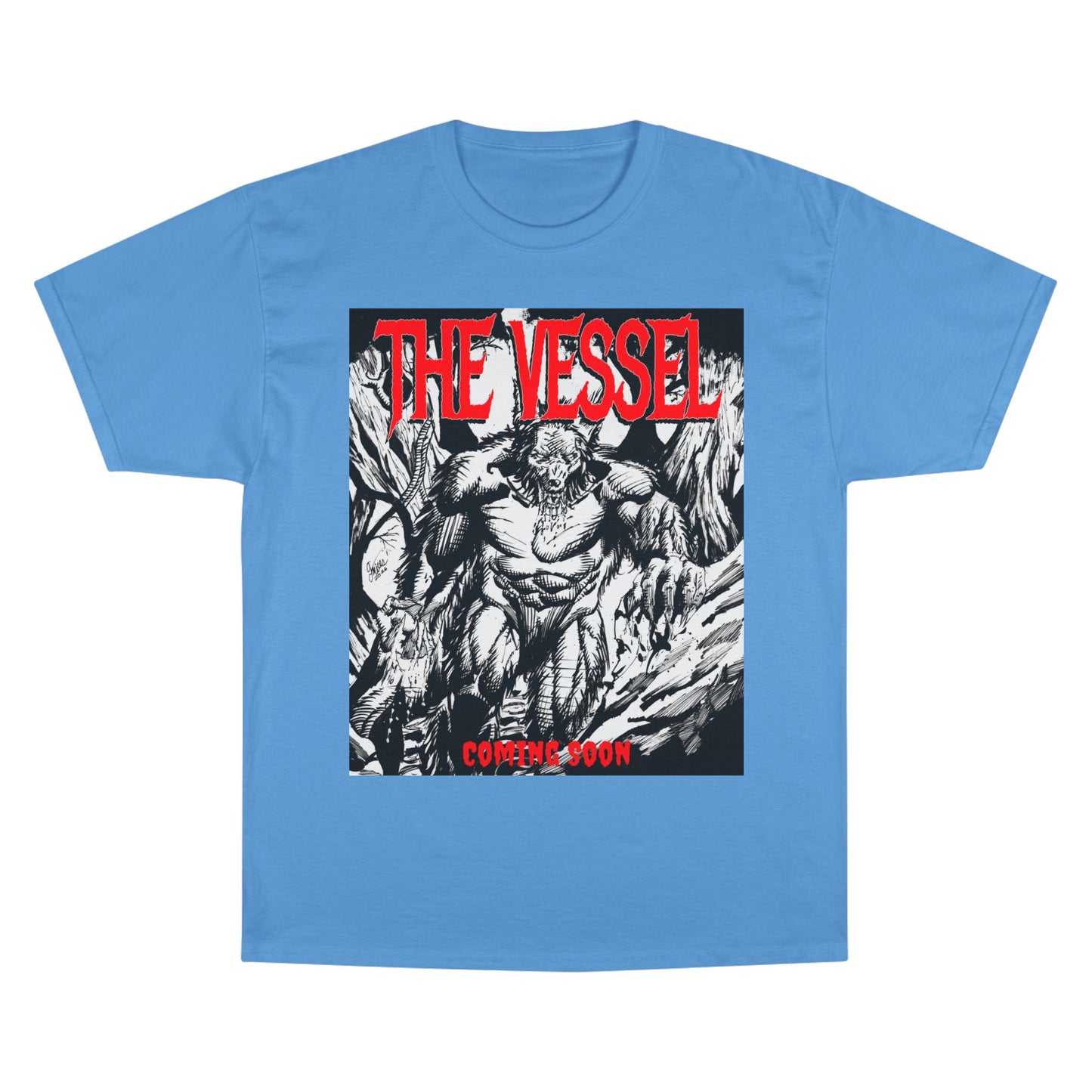 The Vessel Graphic T-Shirt — Horror Comic Art Tee