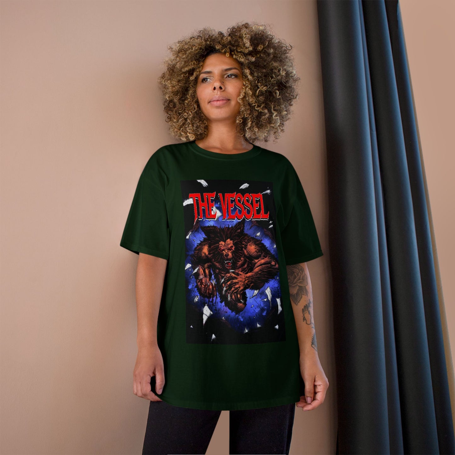 The Vessel Graphic T-Shirt — Vintage Horror Art Tee