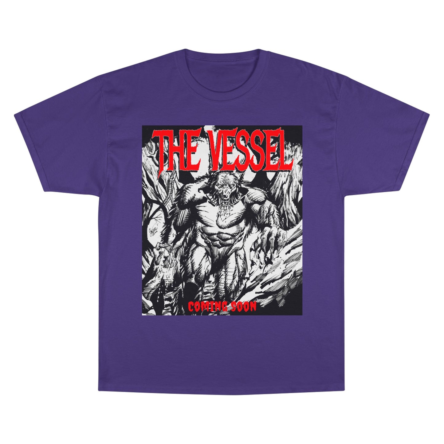 The Vessel Graphic T-Shirt — Horror Comic Art Tee