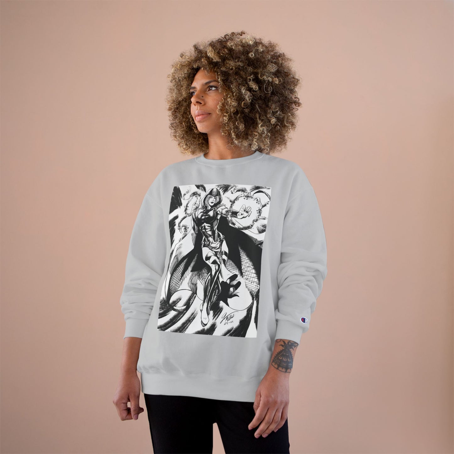 Raven Champion Sweatshirt — Comic Crewneck