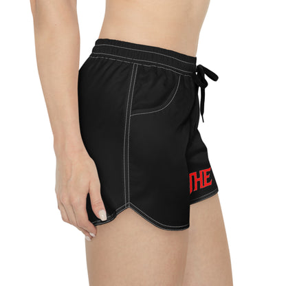 The Vessel Women's Athletic Shorts — Black Casual Lounge & Workout Shorts