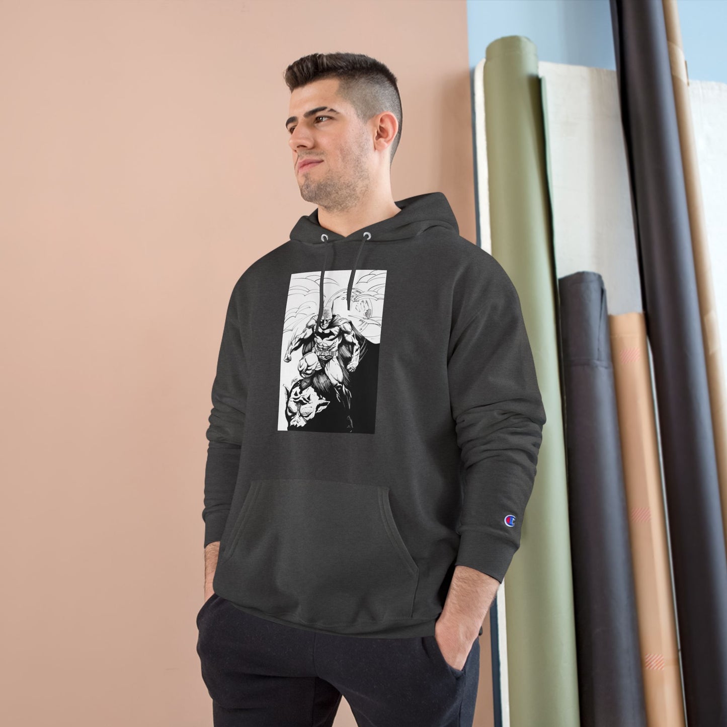 The Bat Champion Hoodie - Cool Comics Design