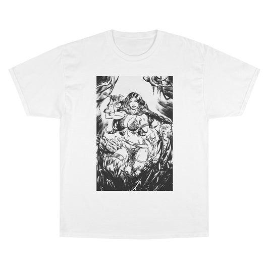 Red Sonja Sword & Sorcery Champion T-Shirt — Comic Fantasy Tee