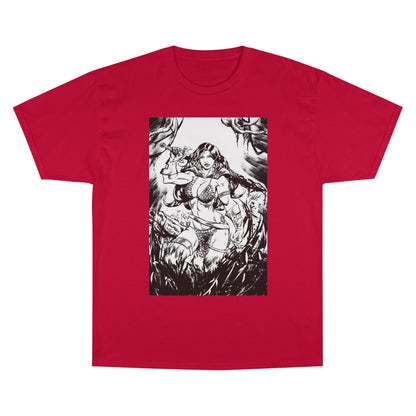 Red Sonja Sword & Sorcery Champion T-Shirt — Comic Fantasy Tee