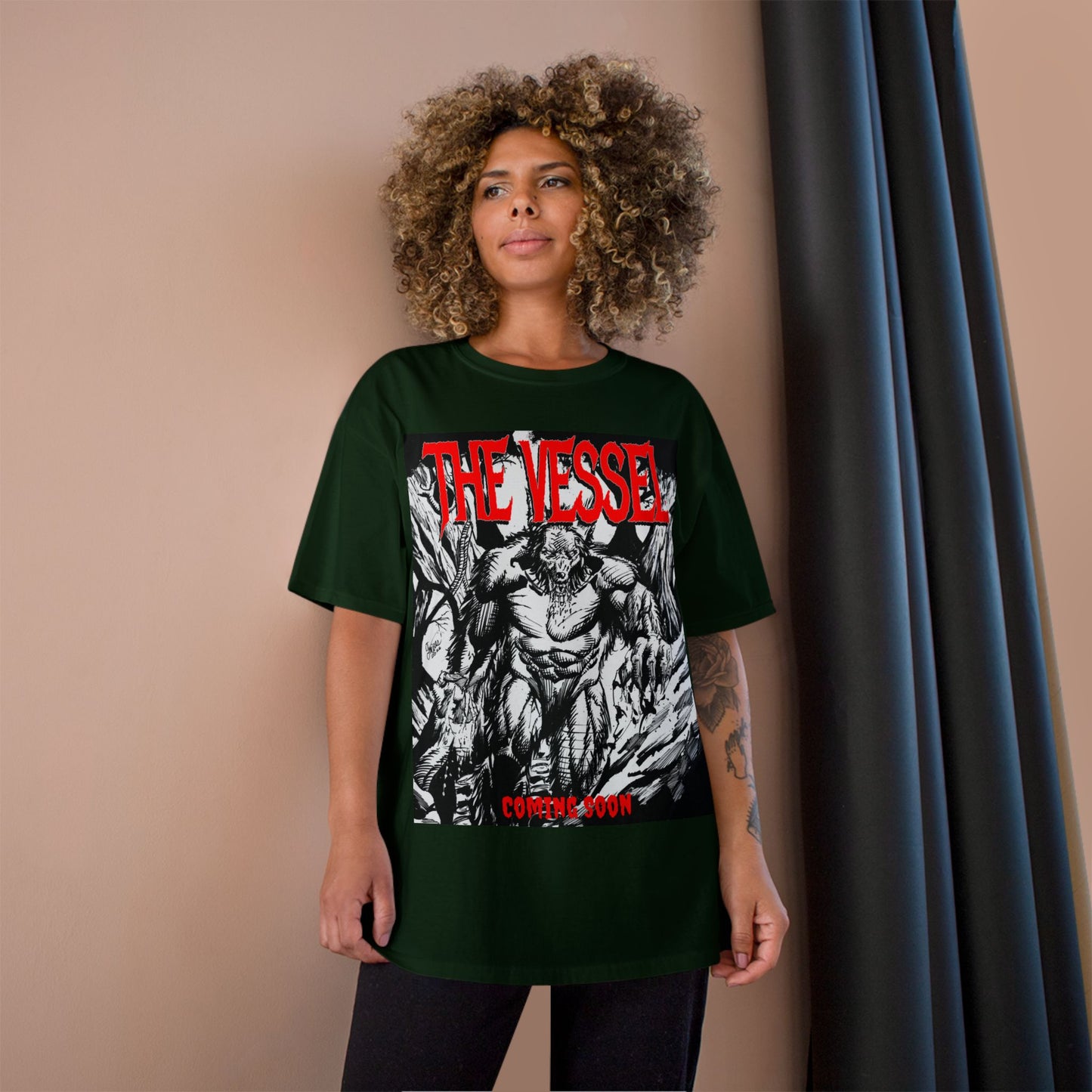 The Vessel Graphic T-Shirt — Horror Comic Art Tee