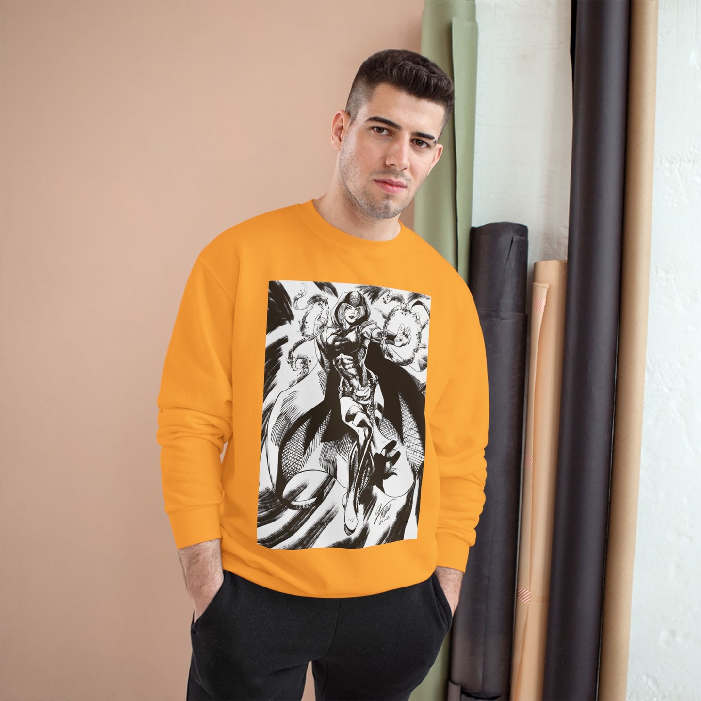Raven Champion Sweatshirt — Comic Crewneck