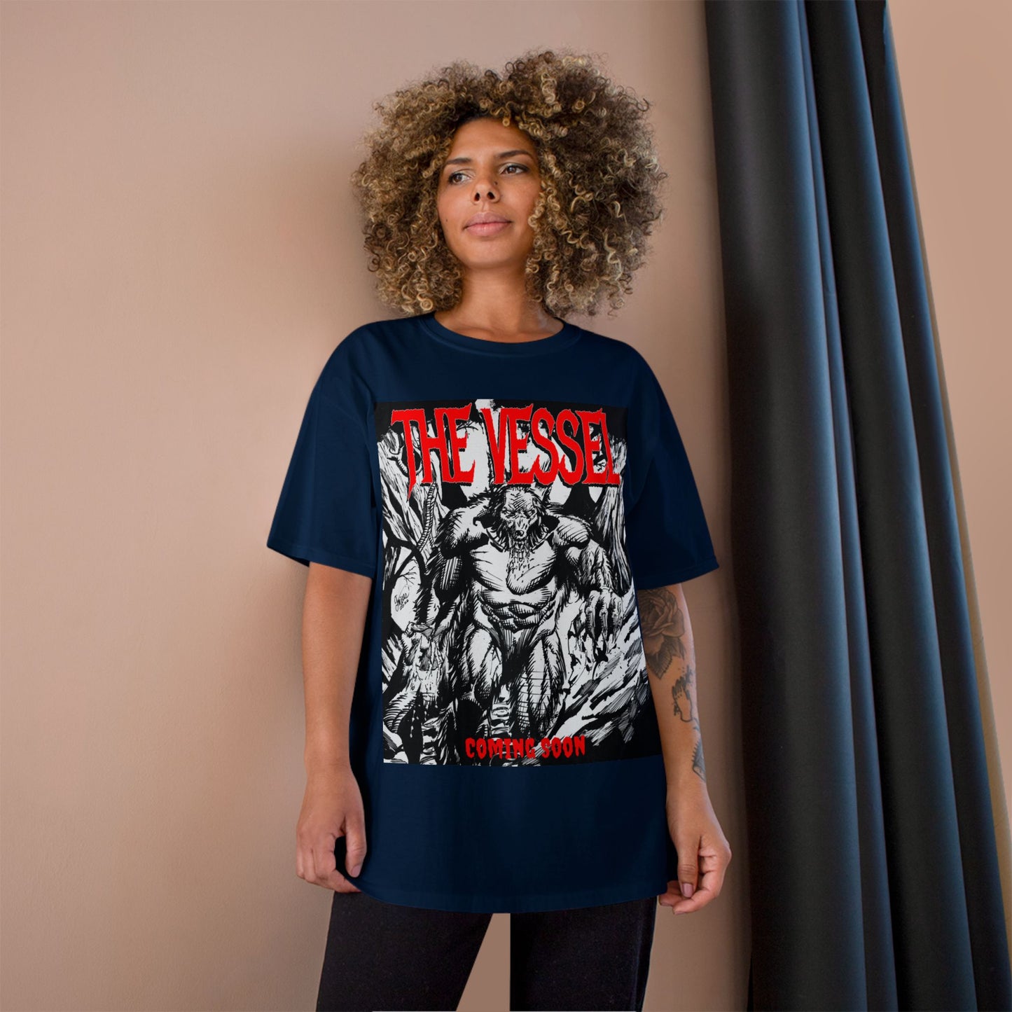 The Vessel Graphic T-Shirt — Horror Comic Art Tee