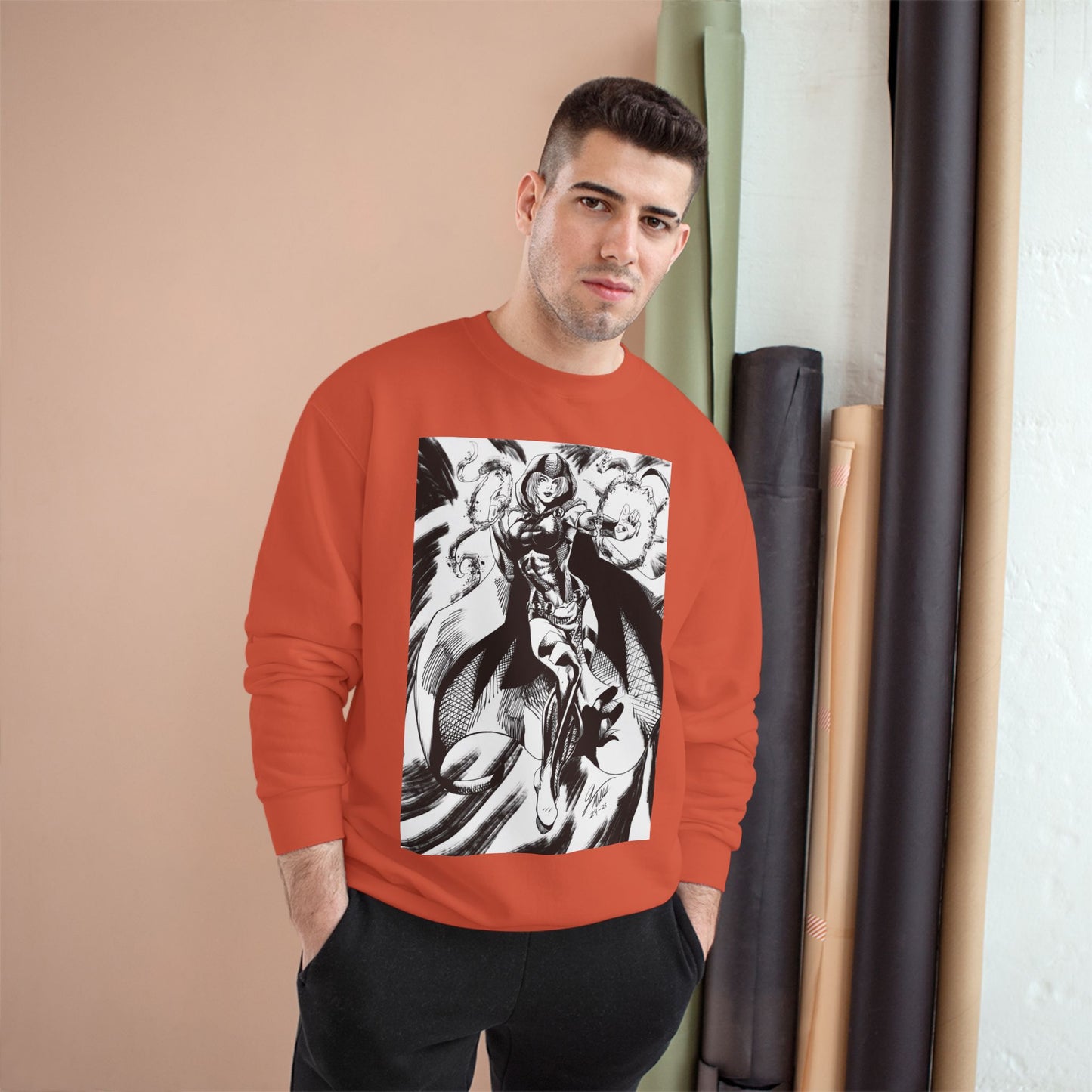 Raven Champion Sweatshirt — Comic Crewneck