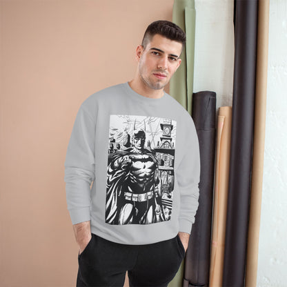 The Bat Arkham Asylum Champion Sweatshirt - Cool Comic Gaming Apparel
