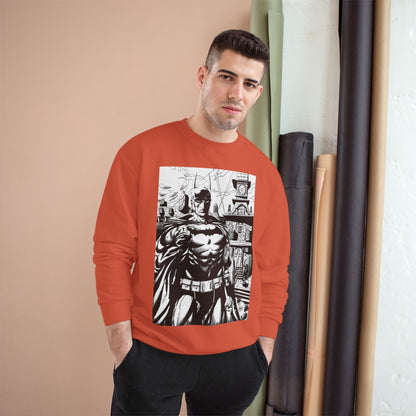 The Bat Arkham Asylum Champion Sweatshirt - Cool Comic Gaming Apparel