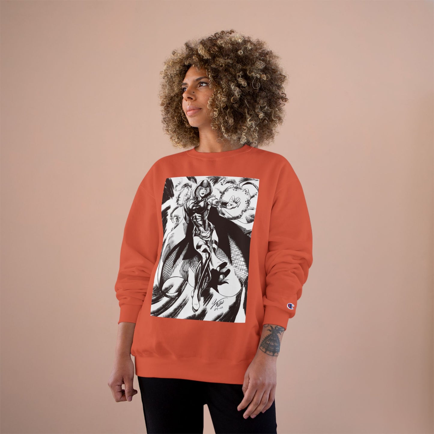 Raven Champion Sweatshirt — Comic Crewneck