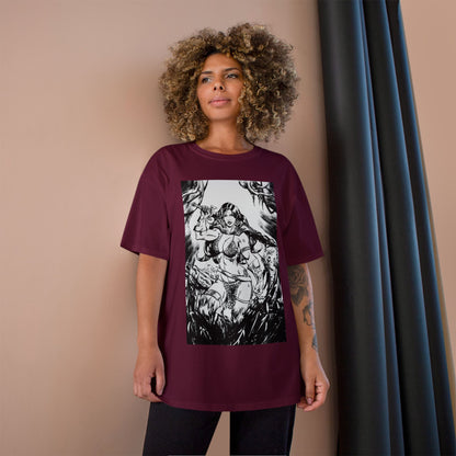 Red Sonja Sword & Sorcery Champion T-Shirt — Comic Fantasy Tee