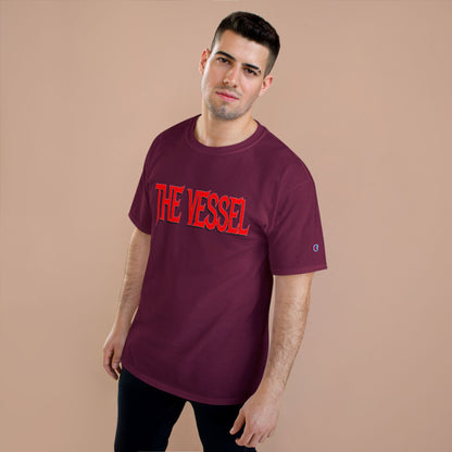 The Vessel Logo T‑Shirt — Horror Comic Back Print
