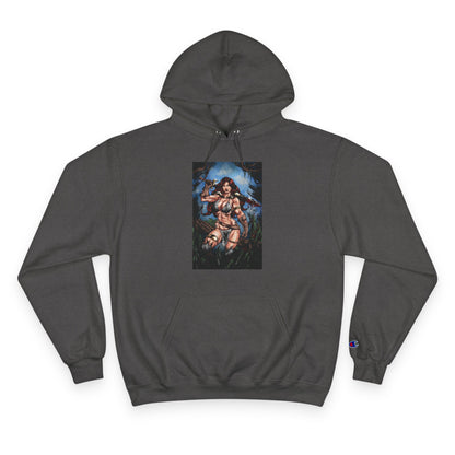 Red Sonja Champion Hoodie — Graphic Hoodie (Color)