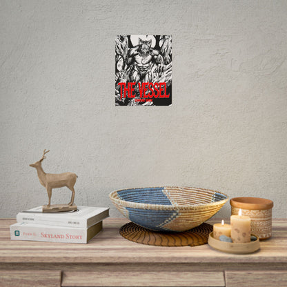 Rolled Poster — "THE VESSEL" Horror Art Print (Werewolf Illustration)