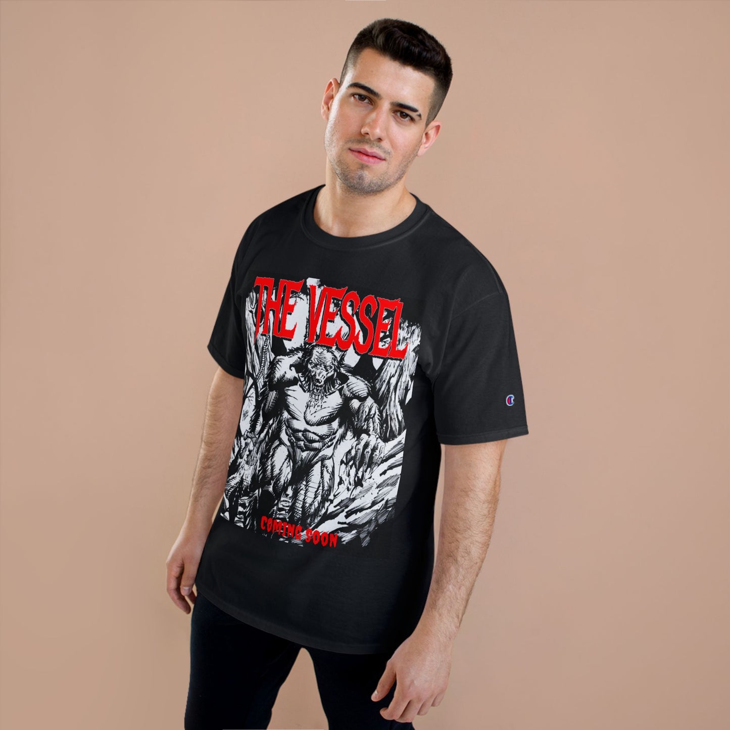 The Vessel Graphic T-Shirt — Horror Comic Art Tee