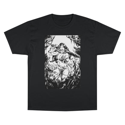 Red Sonja Sword & Sorcery Champion T-Shirt — Comic Fantasy Tee