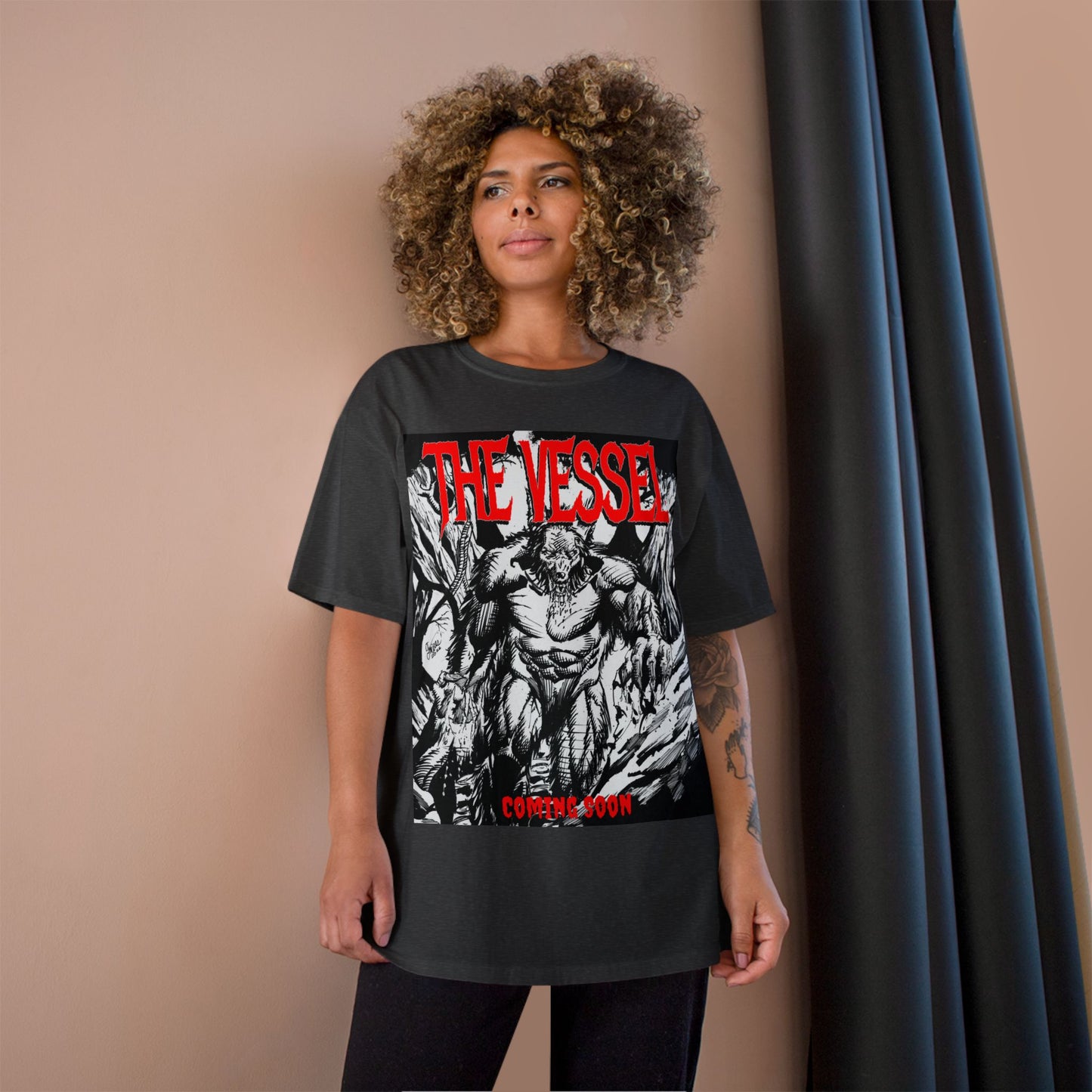 The Vessel Graphic T-Shirt — Horror Comic Art Tee