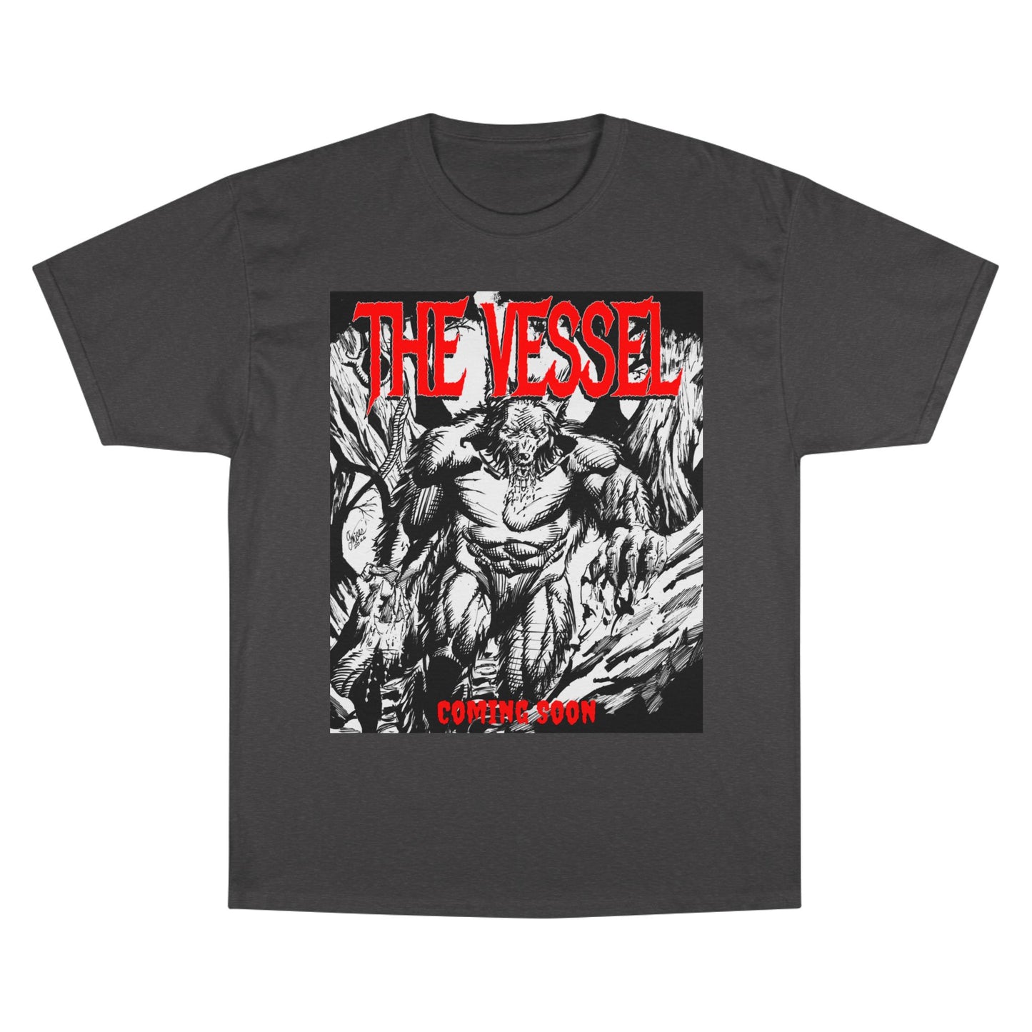 The Vessel Graphic T-Shirt — Horror Comic Art Tee