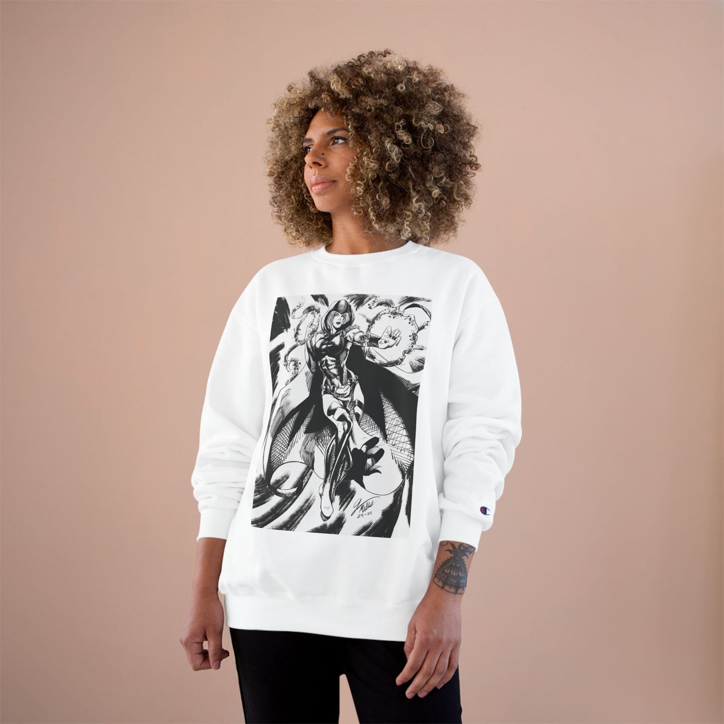 Raven Champion Sweatshirt — Comic Crewneck