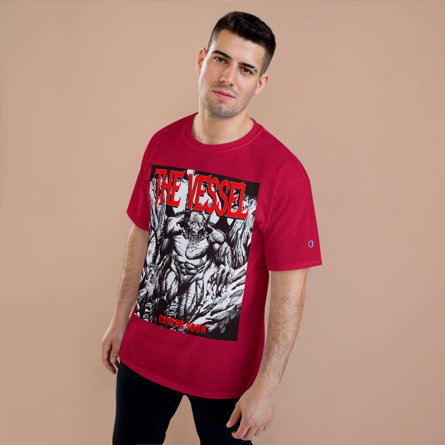 The Vessel Graphic T-Shirt — Horror Comic Art Tee
