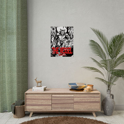 Rolled Poster — "THE VESSEL" Horror Art Print (Werewolf Illustration)