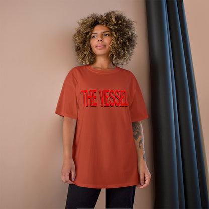 The Vessel Logo T‑Shirt — Horror Comic Back Print
