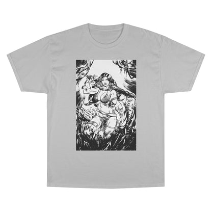 Red Sonja Sword & Sorcery Champion T-Shirt — Comic Fantasy Tee
