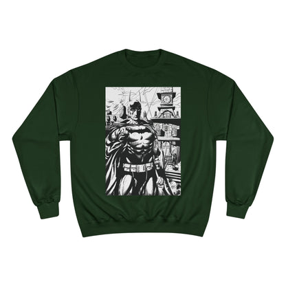 The Bat Arkham Asylum Champion Sweatshirt - Cool Comic Gaming Apparel