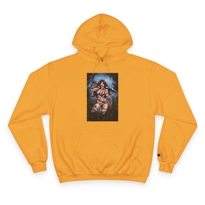 Red Sonja Champion Hoodie — Graphic Hoodie (Color)