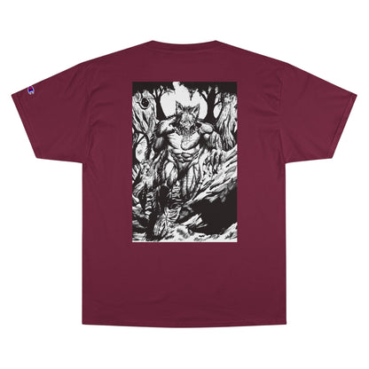 The Vessel Logo T‑Shirt — Horror Comic Back Print