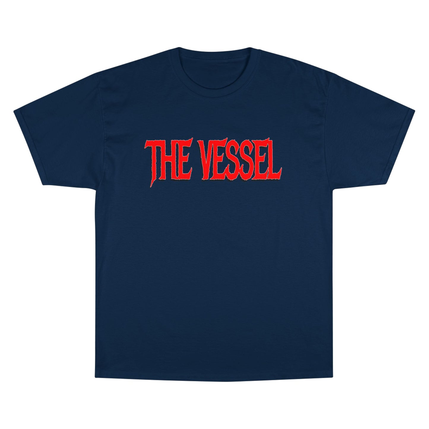 The Vessel Logo T‑Shirt — Horror Comic Back Print