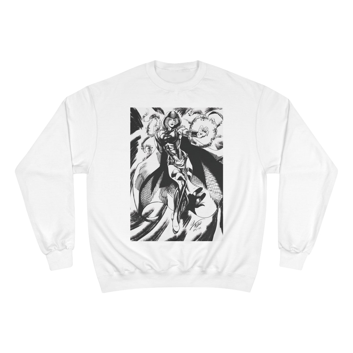 Raven Champion Sweatshirt — Comic Crewneck