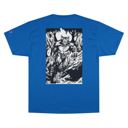 The Vessel Logo T‑Shirt — Horror Comic Back Print