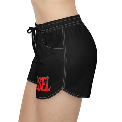 The Vessel Women's Athletic Shorts — Black Casual Lounge & Workout Shorts