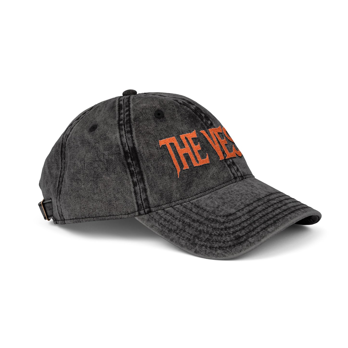 Vintage Embroidered Cap "The Vessel" – Washed Baseball Hat