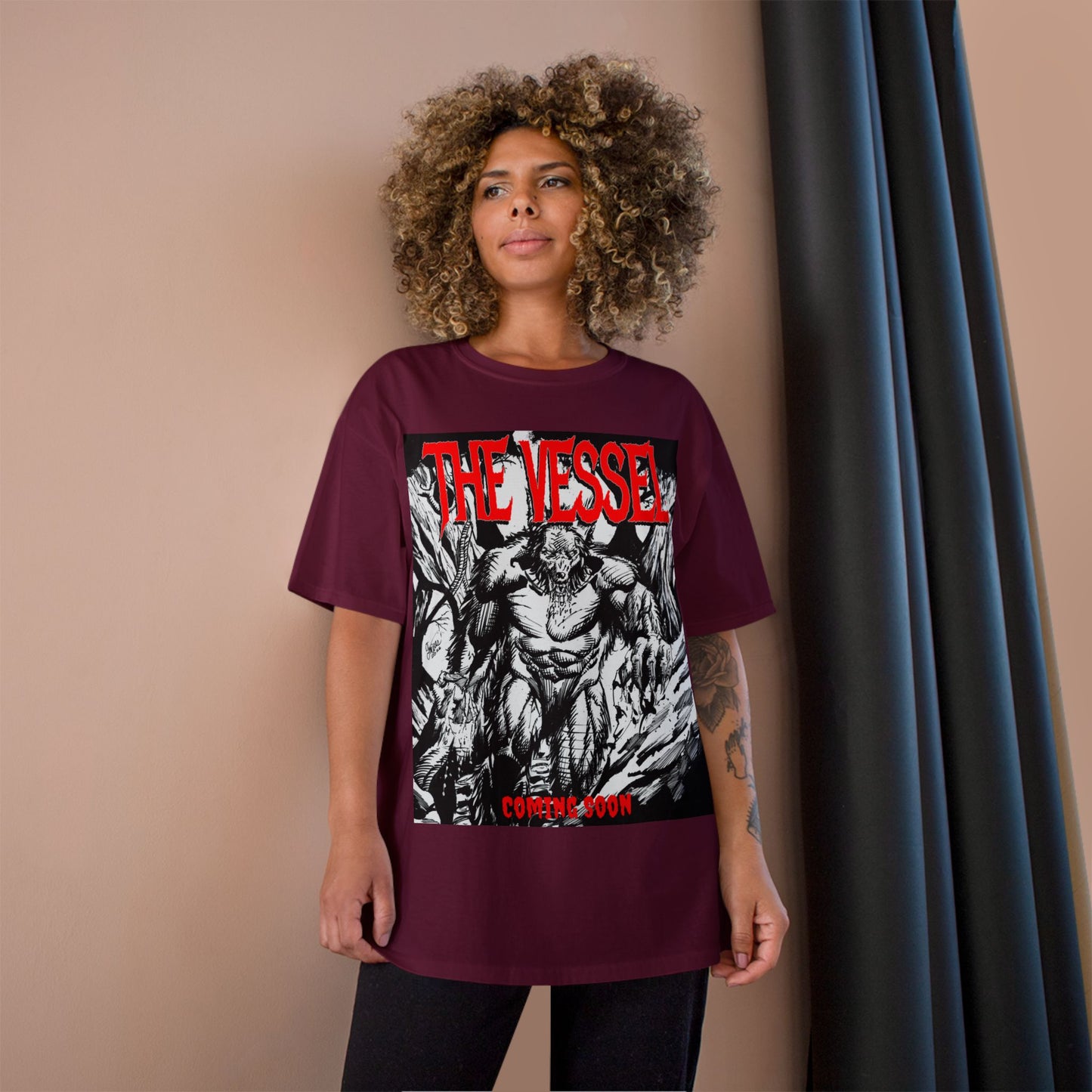 The Vessel Graphic T-Shirt — Horror Comic Art Tee