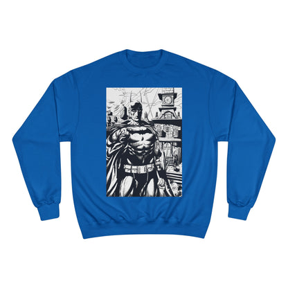 The Bat Arkham Asylum Champion Sweatshirt - Cool Comic Gaming Apparel