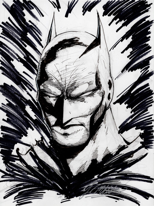 Batman - 9"x12" Inked